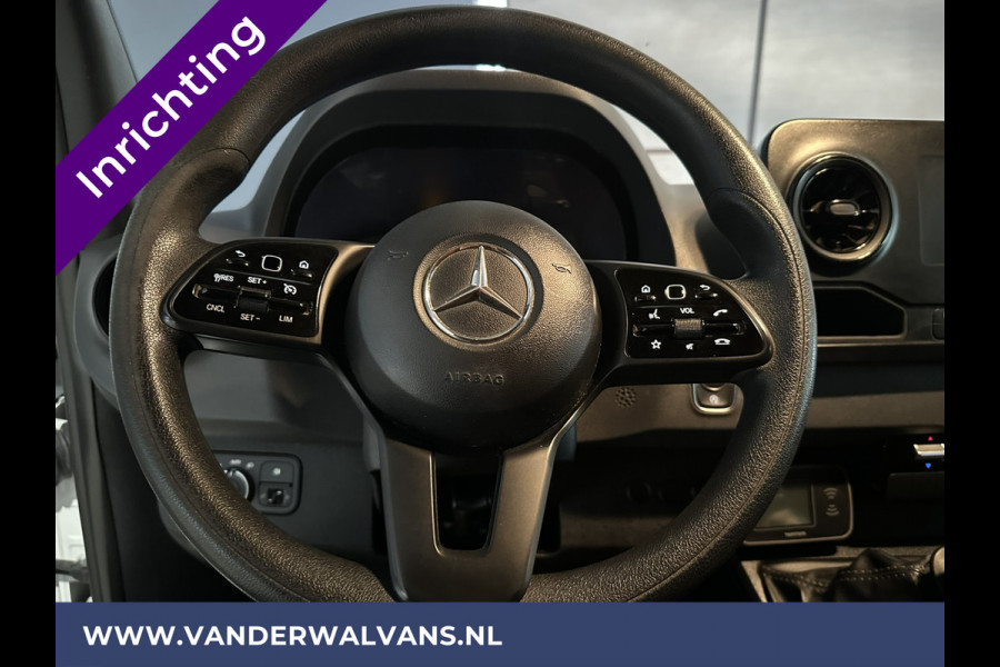 Mercedes-Benz Sprinter 316 CDI 164pk 3500kg Trekhaak L2H2 inrichting met omvormer Euro6 Airco | Camera Apple Carplay, Android Auto, Cruisecontrol, Parkeersensoren