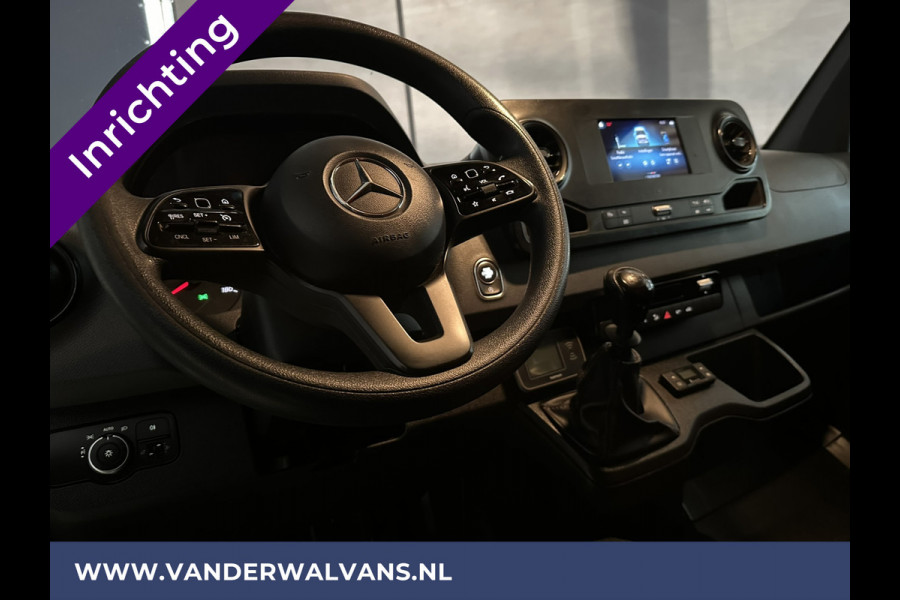 Mercedes-Benz Sprinter 316 CDI 164pk 3500kg Trekhaak L2H2 inrichting met omvormer Euro6 Airco | Camera Apple Carplay, Android Auto, Cruisecontrol, Parkeersensoren