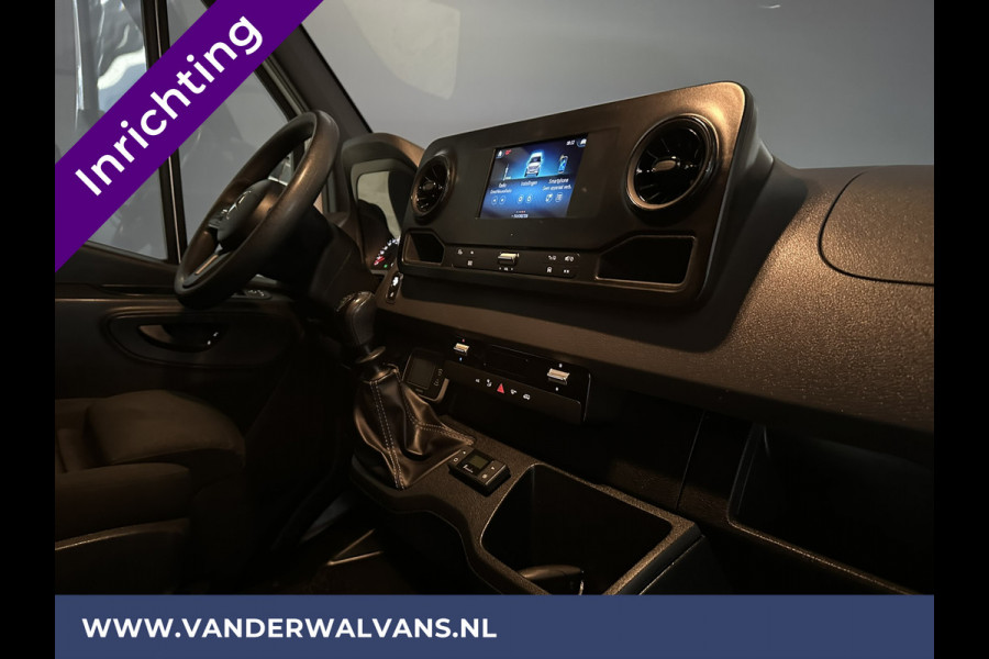 Mercedes-Benz Sprinter 316 CDI 164pk 3500kg Trekhaak L2H2 inrichting met omvormer Euro6 Airco | Camera Apple Carplay, Android Auto, Cruisecontrol, Parkeersensoren