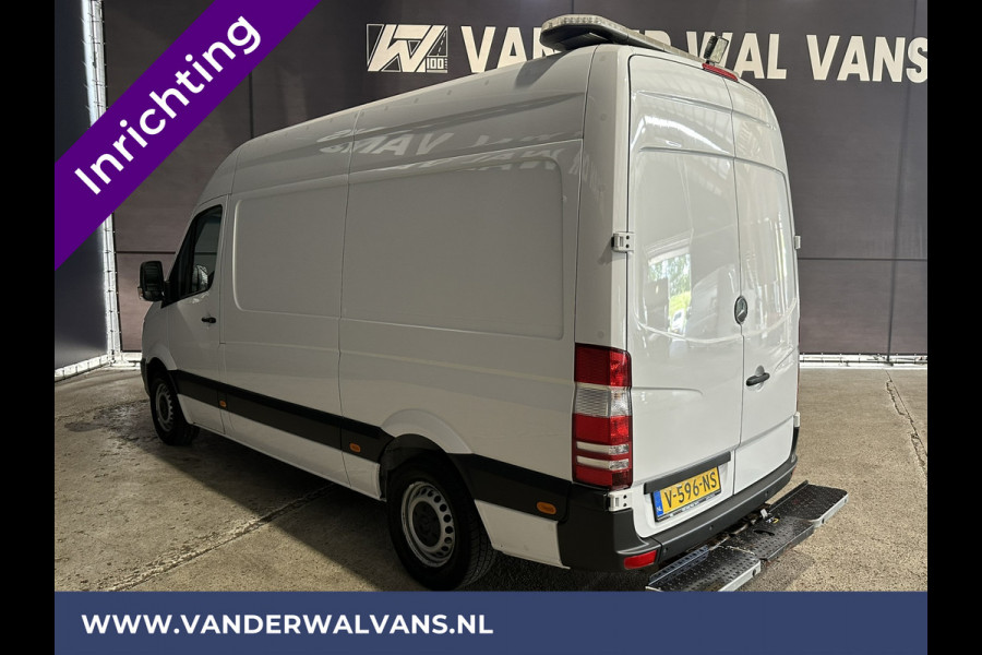 Mercedes-Benz Sprinter 316 CDI 164pk L2H2 inrichting Euro6 Airco | Parkeersensoren | 2800kg Trekhaak Cruisecontrol