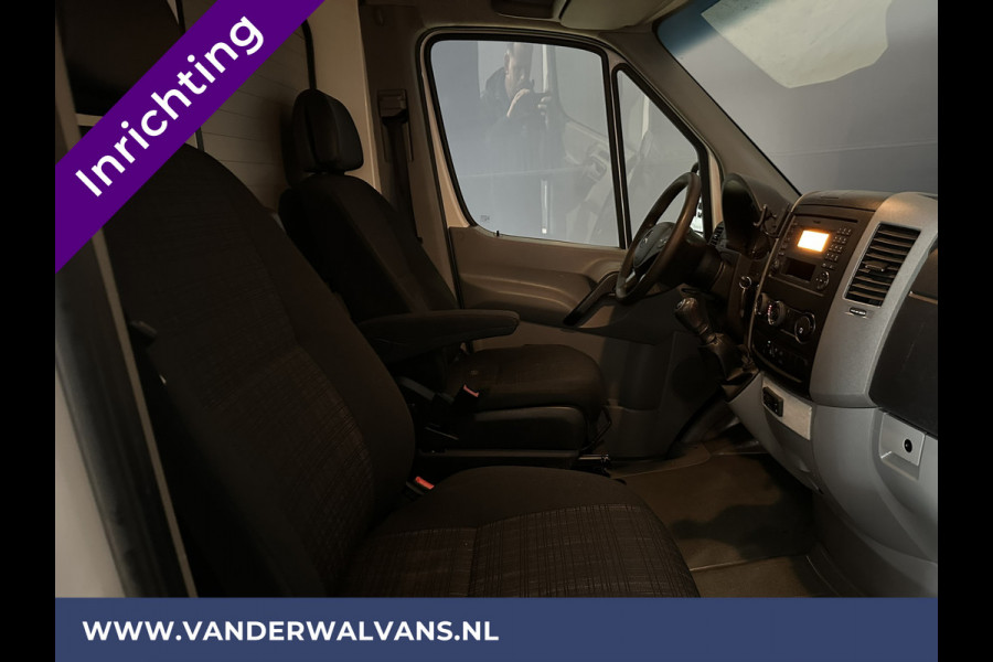 Mercedes-Benz Sprinter 316 CDI 164pk L2H2 inrichting Euro6 Airco | Parkeersensoren | 2800kg Trekhaak Cruisecontrol