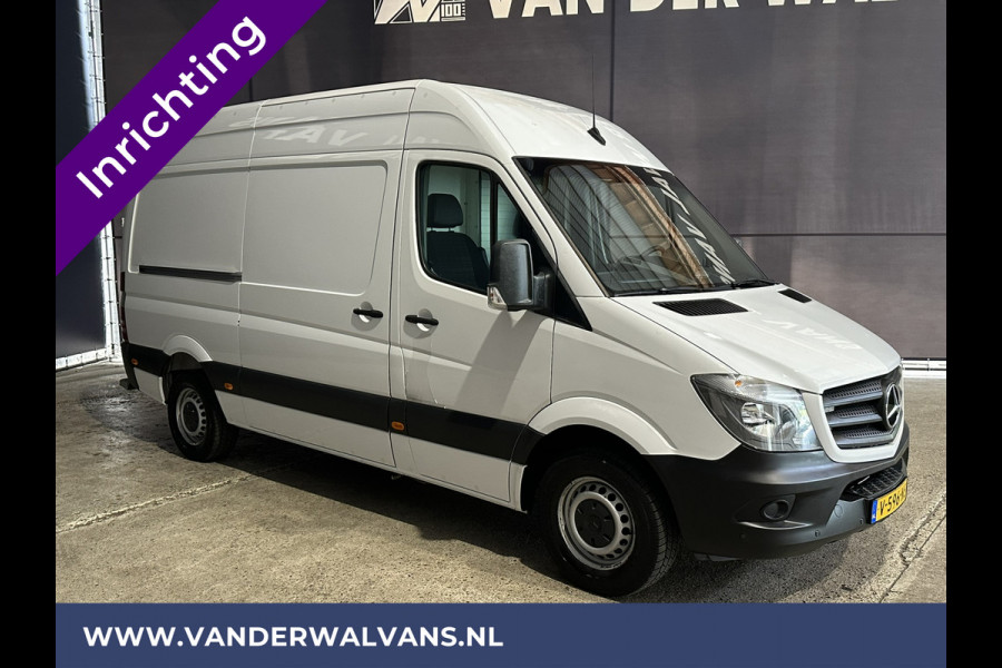 Mercedes-Benz Sprinter 316 CDI 164pk L2H2 inrichting Euro6 Airco | Parkeersensoren | 2800kg Trekhaak Cruisecontrol