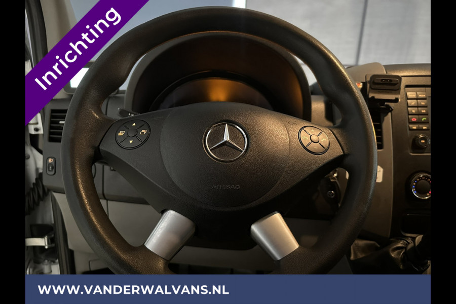 Mercedes-Benz Sprinter 316 CDI 164pk L2H2 inrichting Euro6 Airco | Parkeersensoren | 2800kg Trekhaak Cruisecontrol