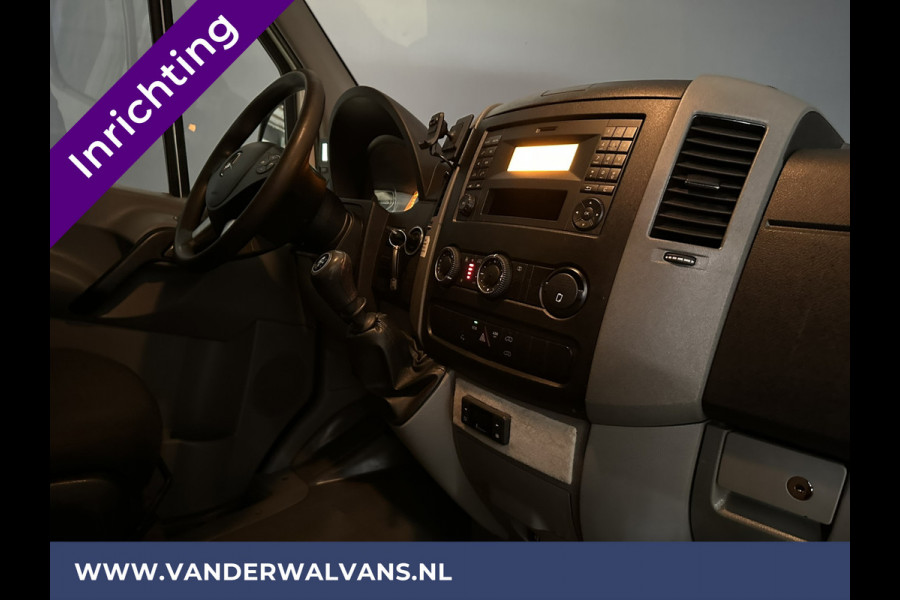 Mercedes-Benz Sprinter 316 CDI 164pk L2H2 inrichting Euro6 Airco | Parkeersensoren | 2800kg Trekhaak Cruisecontrol