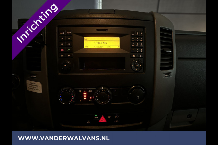 Mercedes-Benz Sprinter 316 CDI 164pk L2H2 inrichting Euro6 Airco | Parkeersensoren | 2800kg Trekhaak Cruisecontrol