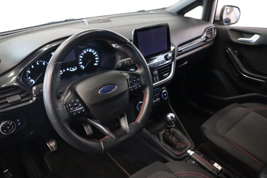 Ford Fiesta 1.0 EcoBoost ST-Line X Navigatie B&O geluidsinstallatie 17LMV Cruise Control stoel/ stuurverwarming 24 maanden garantie mogelijk (*vraag naar de voorwaarden)