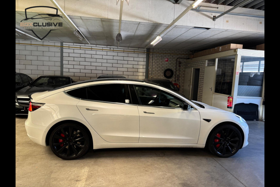 Tesla Model 3 LR AWD Performance Upgrade 451PK|3.9s|FSD|Trekhaak|Full Option|Marge