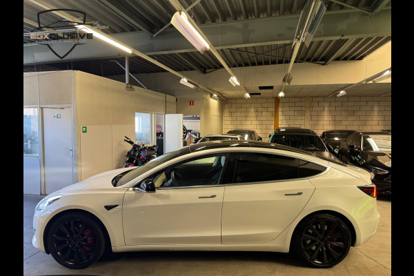 Tesla Model 3 LR AWD Performance Upgrade 451PK|3.9s|FSD|Trekhaak|Full Option|Marge