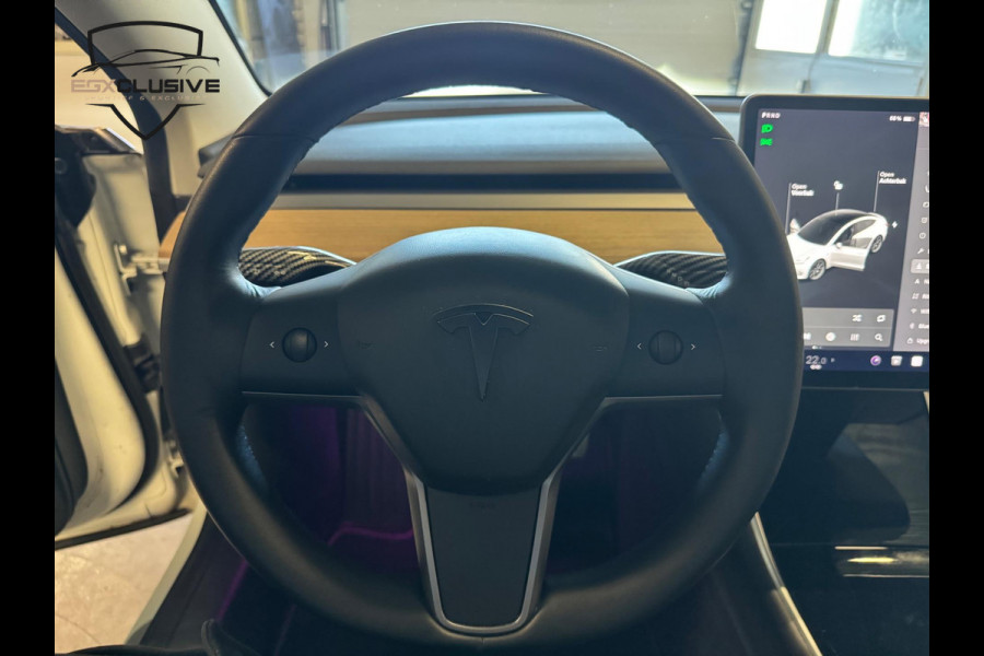Tesla Model 3 LR AWD Performance Upgrade 451PK|3.9s|FSD|Trekhaak|Full Option|Marge