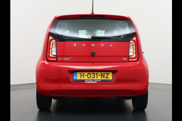 Škoda Citigo e-iV EV 36kWh Climate Control Bluetooth Verkeersborddetectie Led Esp Smartphone integratie Rijstrooksensor Verkeersbord detectie Ambition Grote Accu! Garantie op de accu tot 19-03-2028/160.000km. 1.235kg licht!