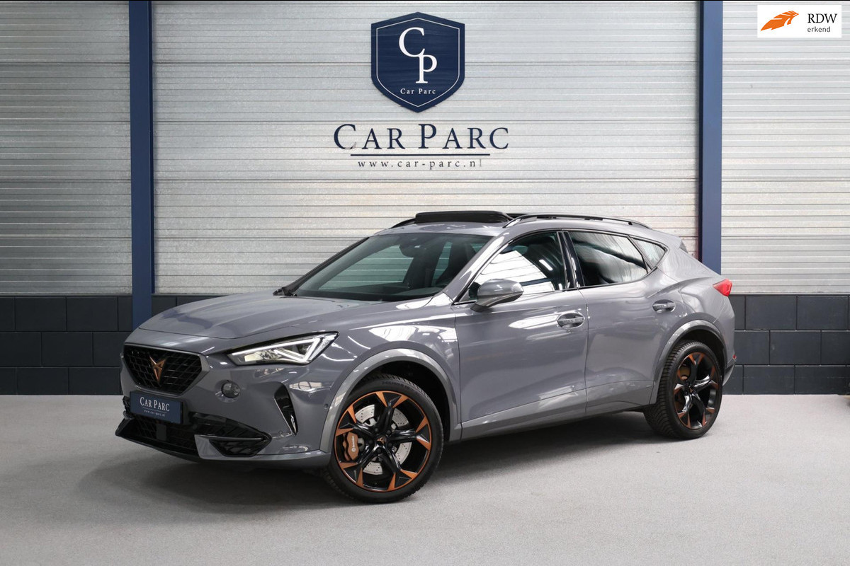 CUPRA Formentor 2.0 TSI 4DRIVE 310+PK BREMBO/LED/VIRTUAL/SFEER/BEATS/PANO/HALF LEDER+S.VERWARMING/19"/CAM/ACC/ECC/12 MDN GARANTIE! CUPRA Formentor 2.0 TSI 4DRIVE 310+PK BREMBO/LED/VIRTUAL/SFEER/BEATS/PANO/HALF LEDER+S.VERWARMING/19"/CAM/ACC/ECC/12 MDN GARANTIE!