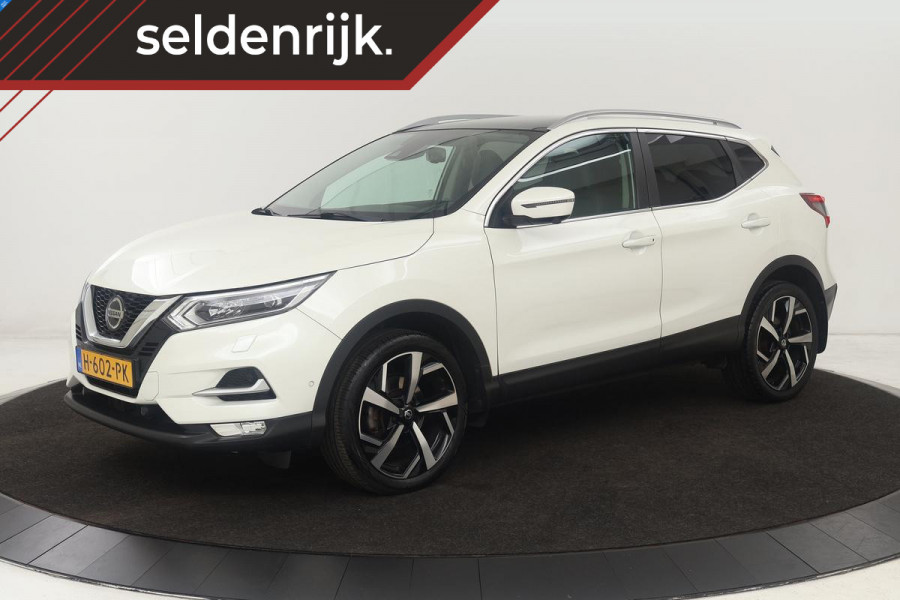 Nissan QASHQAI 1.3 DIG-T Tekna | Panoramadak | Stoelverwarming | Trekhaak | 360 camera | Full LED | Carplay | Navigatie | Keyless