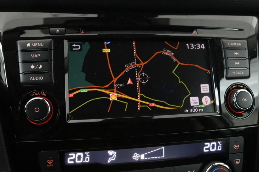 Nissan QASHQAI 1.3 DIG-T Tekna | Panoramadak | Stoelverwarming | Trekhaak | 360 camera | Full LED | Carplay | Navigatie | Keyless