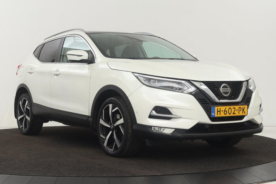 Nissan QASHQAI 1.3 DIG-T Tekna | Panoramadak | Stoelverwarming | Trekhaak | 360 camera | Full LED | Carplay | Navigatie | Keyless