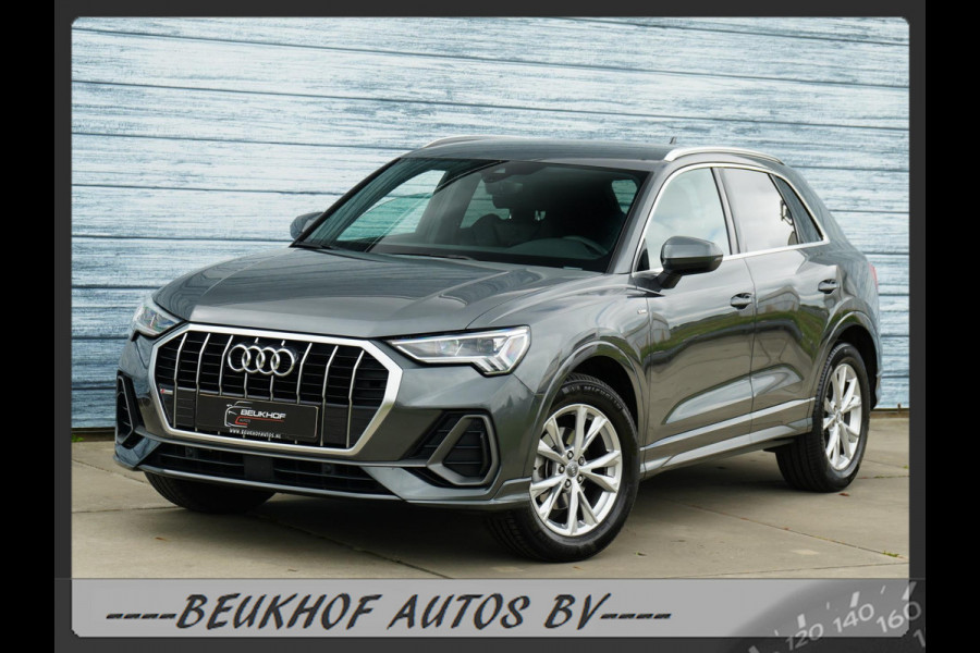 Audi Q3 35 TFSI S-Line Sport Trekhaak Carplay Leer Xenon Pdc
