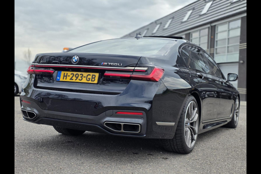 BMW 7 Serie M760Li xDrive High Executive | Massage | TV | Koelbox | HuD | BMW Drive Assisted | 360 cam | Stoelkoeling | Bowers |