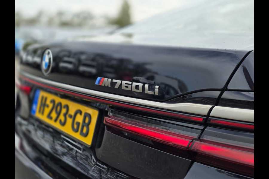 BMW 7 Serie M760Li xDrive High Executive | Massage | TV | Koelbox | HuD | BMW Drive Assisted | 360 cam | Stoelkoeling | Bowers |