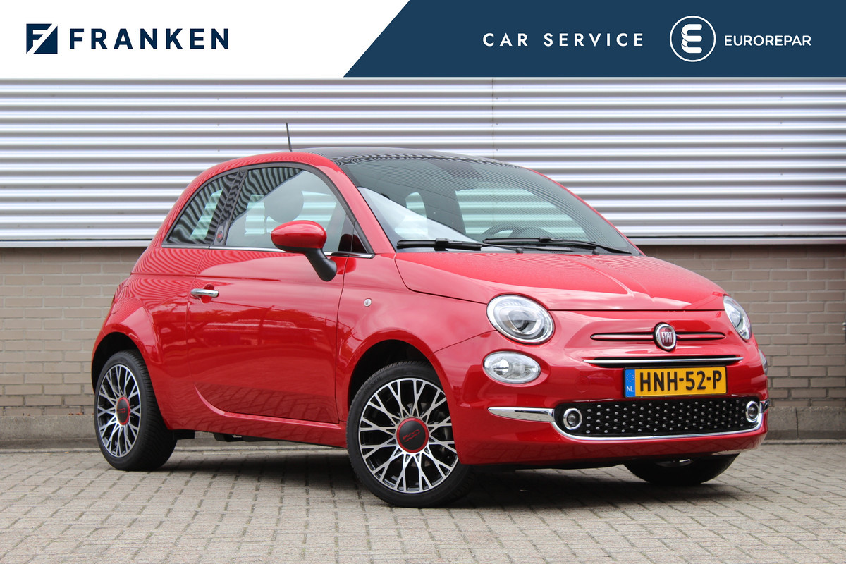 Fiat 500 1.0 Hybrid RED | Panoramadak | Special Edition | Navigatie | Cruise Control Fiat 500 1.0 Hybrid RED | Panoramadak | Special Edition | Navigatie | Cruise Control