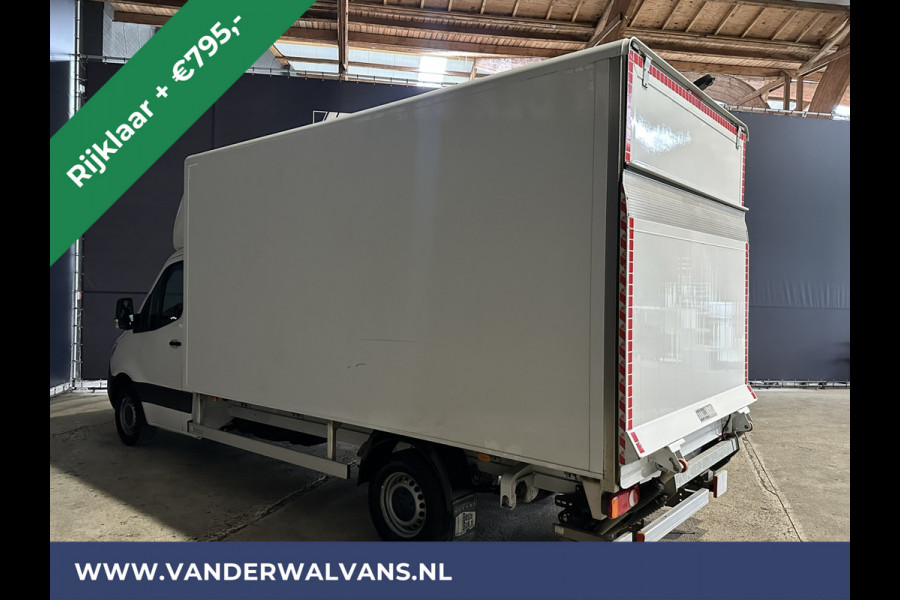 Mercedes-Benz Sprinter 314 CDI 143pk Bakwagen 4.4m Lang Laadklep Zijdeur 975kg laadvermogen Euro6 RIJKLAAR Airco | Camera, Apple carplay, Android auto