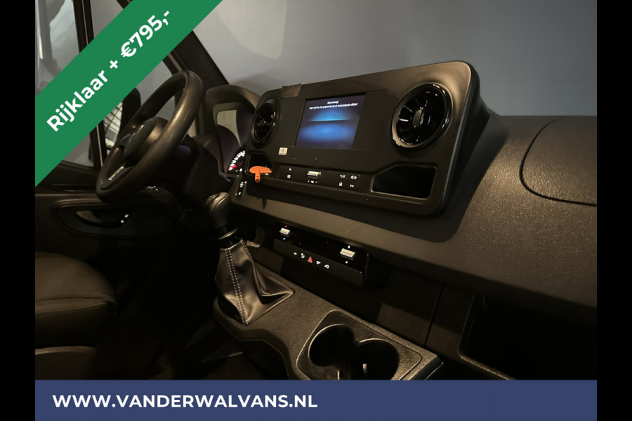 Mercedes-Benz Sprinter 314 CDI 143pk Bakwagen 4.4m Lang Laadklep Zijdeur 975kg laadvermogen Euro6 RIJKLAAR Airco | Camera, Apple carplay, Android auto