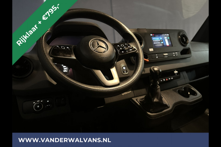 Mercedes-Benz Sprinter 314 CDI 143pk Bakwagen 4.4m Lang Laadklep Zijdeur 975kg laadvermogen Euro6 RIJKLAAR Airco | Camera, Apple carplay, Android auto