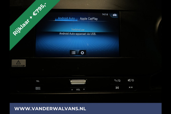 Mercedes-Benz Sprinter 314 CDI 143pk Bakwagen 4.4m Lang Laadklep Zijdeur 975kg laadvermogen Euro6 RIJKLAAR Airco | Camera, Apple carplay, Android auto