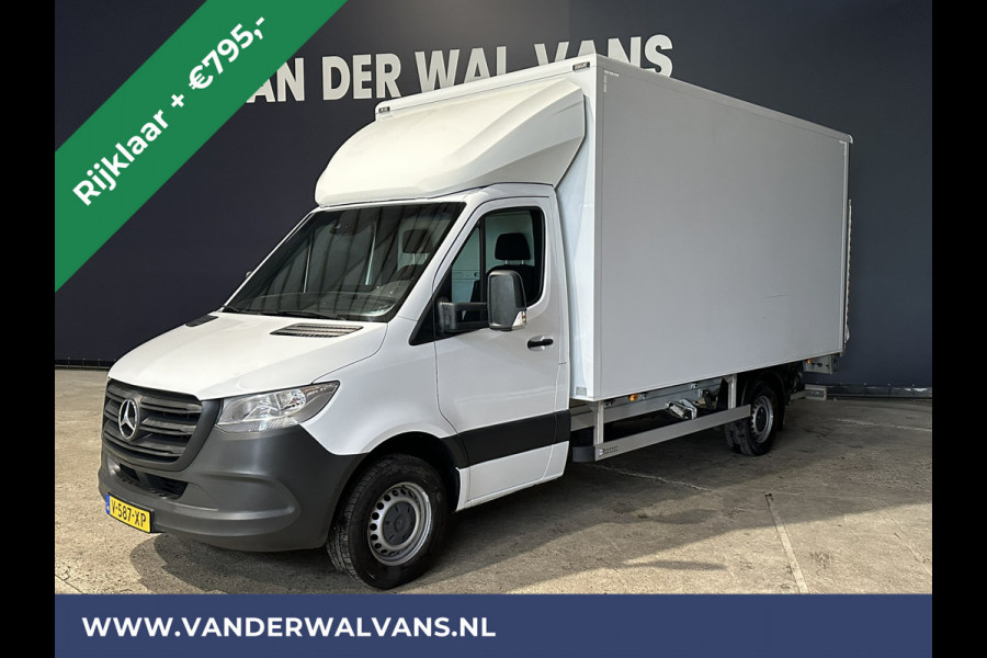Mercedes-Benz Sprinter 314 CDI 143pk Bakwagen 4.4m Lang Laadklep Zijdeur 975kg laadvermogen Euro6 RIJKLAAR Airco | Camera, Apple carplay, Android auto