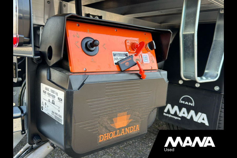 MAN TGE 3.160 Bakwagen Laadklep Nieuw BPM VRIJ Dhollandia Trekhaak Leer
