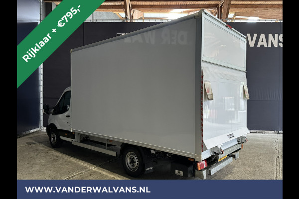 Ford Transit 2.0 TDCI 130pk Bakwagen 233cm hoog Laadklep Zijdeur Euro6 RIJKLAAR Airco | LAT om LAT bijrijdersbank, 895kg laadvermogen,