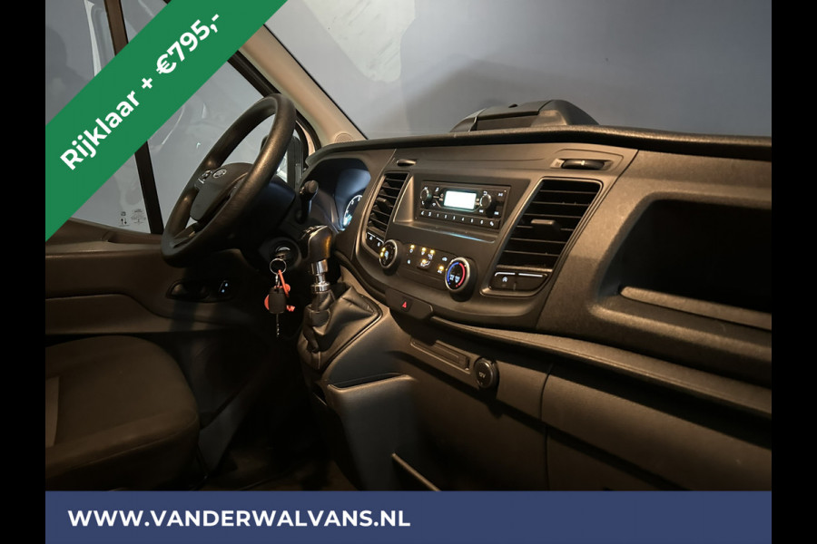 Ford Transit 2.0 TDCI 130pk Bakwagen 233cm hoog Laadklep Zijdeur Euro6 RIJKLAAR Airco | LAT om LAT bijrijdersbank, 895kg laadvermogen,