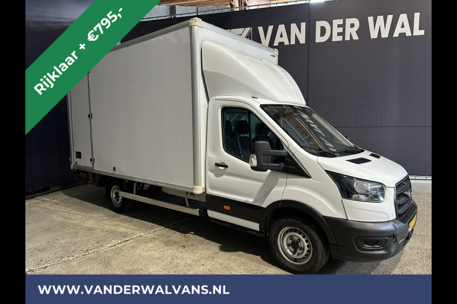 Ford Transit 2.0 TDCI 130pk Bakwagen 233cm hoog Laadklep Zijdeur Euro6 RIJKLAAR Airco | LAT om LAT bijrijdersbank, 895kg laadvermogen,