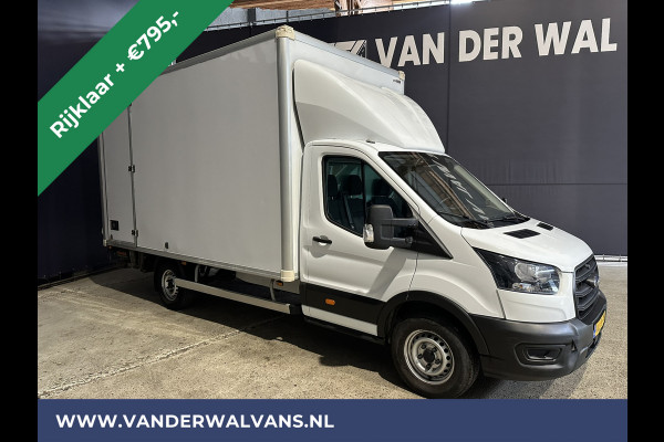 Ford Transit 2.0 TDCI 130pk Bakwagen 233cm hoog Laadklep Zijdeur Euro6 RIJKLAAR Airco | LAT om LAT bijrijdersbank, 895kg laadvermogen,