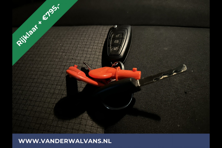 Ford Transit 2.0 TDCI 130pk Bakwagen 233cm hoog Laadklep Zijdeur Euro6 RIJKLAAR Airco | LAT om LAT bijrijdersbank, 895kg laadvermogen,