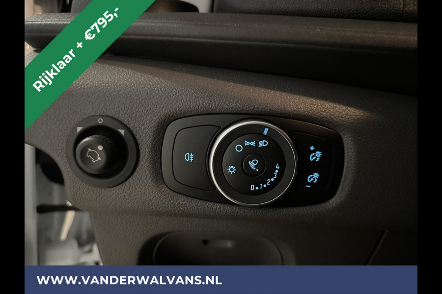 Ford Transit 2.0 TDCI 130pk Bakwagen 233cm hoog Laadklep Zijdeur Euro6 RIJKLAAR Airco | LAT om LAT bijrijdersbank, 895kg laadvermogen,