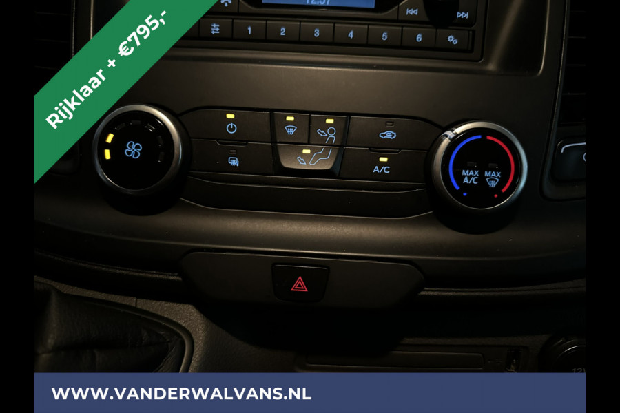 Ford Transit 2.0 TDCI 130pk Bakwagen 233cm hoog Laadklep Zijdeur Euro6 RIJKLAAR Airco | LAT om LAT bijrijdersbank, 895kg laadvermogen,