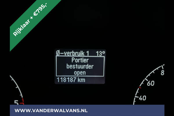 Ford Transit 2.0 TDCI 130pk Bakwagen 233cm hoog Laadklep Zijdeur Euro6 RIJKLAAR Airco | LAT om LAT bijrijdersbank, 895kg laadvermogen,