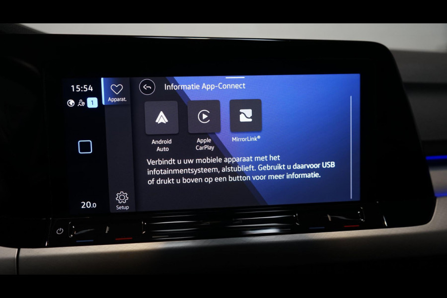 Volkswagen Golf 1.0 eTSI AUTOMAAT-ACC-AMBIANCE-CLIMA-LED-NAVIGATIE-NAP-PDC