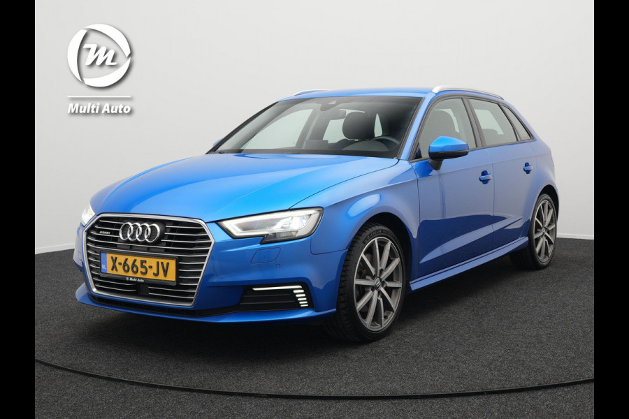 Audi A3 Sportback 40 e-tron Advance Sport Plug In Hybrid | PHEV | Trekhaak Afneembaar | Navi | Adaptive Cruise | Sportstoelen Verwarmend | Spraakbediening |