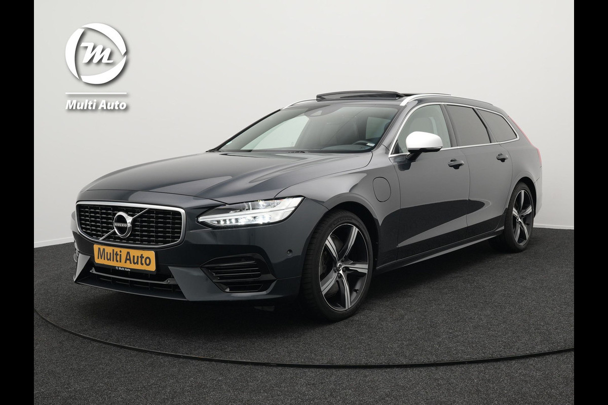 Volvo V90 T8 AWD R-Design Plug In Hybrid 394pk PHEV | Panodak | Adaptive Cruise | Harman Kardon | Alcantara Sportstoelen | Parkassist | Apple Carplay | 19"L.M | Pilot Assist | Volvo V90 T8 AWD R-Design Plug In Hybrid 394pk PHEV | Panodak | Adaptive Cruise | Harman Kardon | Alcantara Sportstoelen | Parkassist | Apple Carplay | 19"L.M | Pilot Assist |