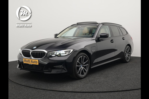 BMW 3 Serie Touring 320e Sportline Plug In Hybrid Dealer O.H PHEV | Panodak | Lederen Sportstoelen Verwarmd | 18"L.M | Sfeerverlichting | Apple Carplay | HIFI | Virtual | LED |