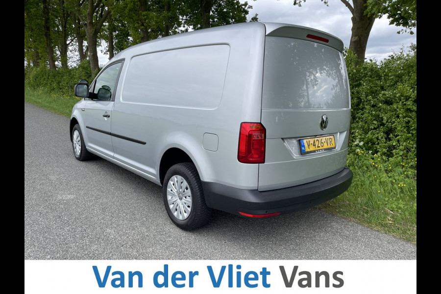 Volkswagen Caddy 2.0 TDI 102pk E6 L2 BMT Maxi Comfortline BPM Vrij! Lease €210 p/m, Airco, Navi + Camera, PDC, Cruise controle, Volledig onderhoudshistorie aanwezig