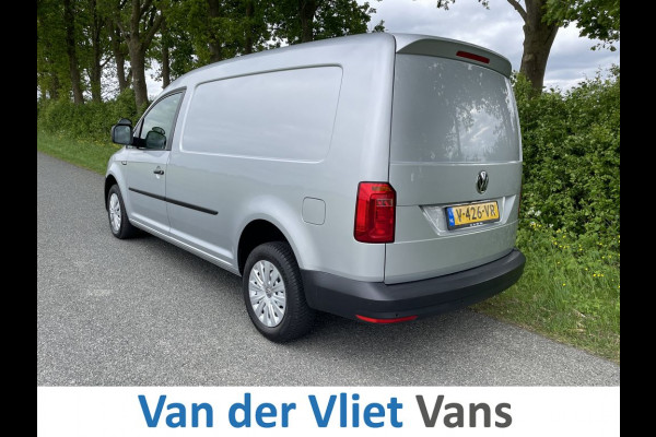 Volkswagen Caddy 2.0 TDI 102pk E6 L2 BMT Maxi Comfortline BPM Vrij! Lease €210 p/m, Airco, Navi + Camera, PDC, Cruise controle, Volledig onderhoudshistorie aanwezig