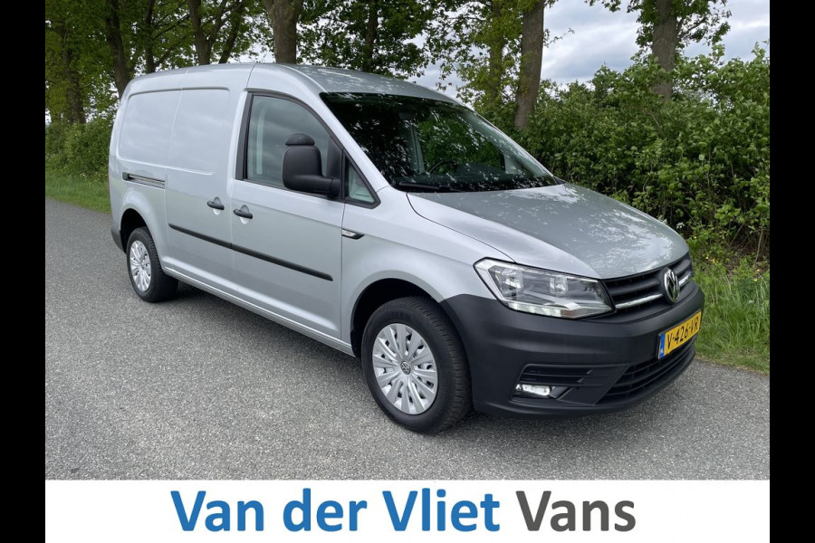 Volkswagen Caddy 2.0 TDI 102pk E6 L2 BMT Maxi Comfortline BPM Vrij! Lease €210 p/m, Airco, Navi + Camera, PDC, Cruise controle, Volledig onderhoudshistorie aanwezig