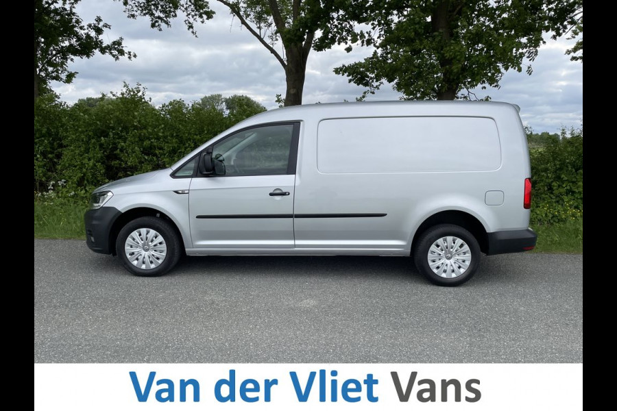 Volkswagen Caddy 2.0 TDI 102pk E6 L2 BMT Maxi Comfortline BPM Vrij! Lease €210 p/m, Airco, Navi + Camera, PDC, Cruise controle, Volledig onderhoudshistorie aanwezig
