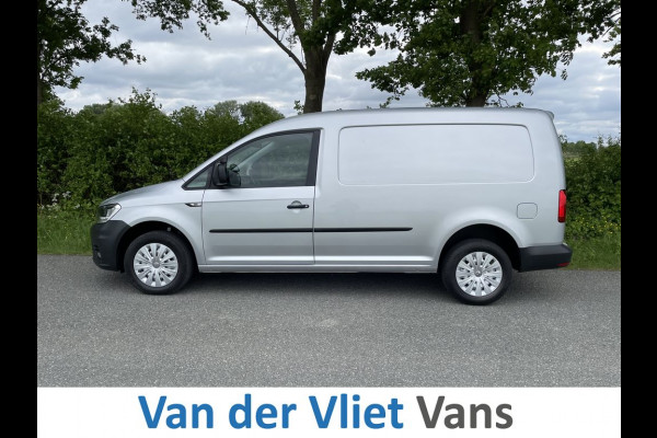 Volkswagen Caddy 2.0 TDI 102pk E6 L2 BMT Maxi Comfortline BPM Vrij! Lease €210 p/m, Airco, Navi + Camera, PDC, Cruise controle, Volledig onderhoudshistorie aanwezig