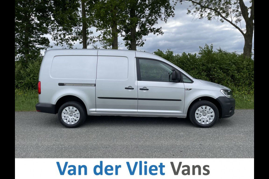 Volkswagen Caddy 2.0 TDI 102pk E6 L2 BMT Maxi Comfortline BPM Vrij! Lease €210 p/m, Airco, Navi + Camera, PDC, Cruise controle, Volledig onderhoudshistorie aanwezig