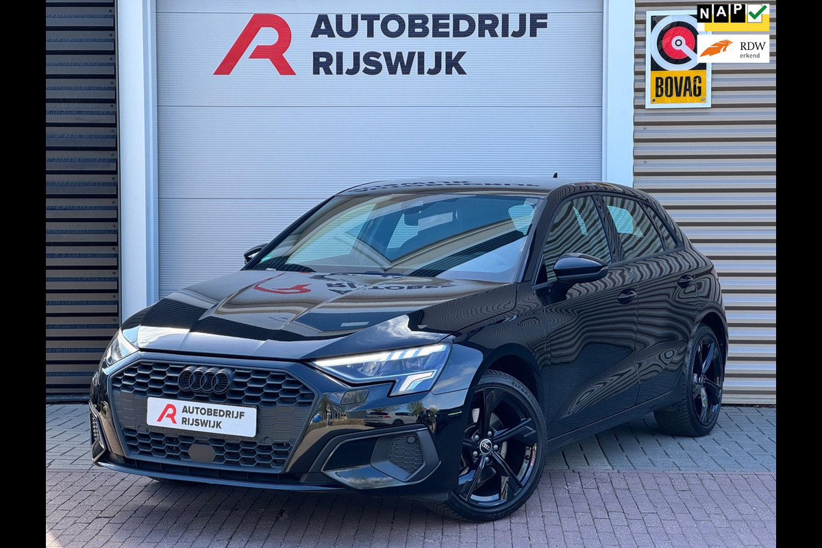 Audi A3 Sportback 40 TFSI e Edition RS zetels/Navi/Keyless Audi A3 Sportback 40 TFSI e Edition RS zetels/Navi/Keyless