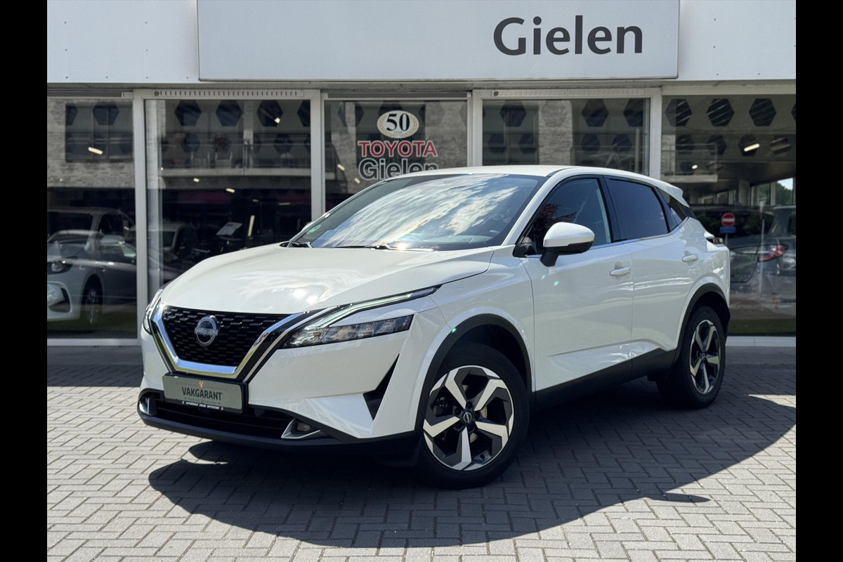 Nissan QASHQAI 1.3 MHEV Xtronic N-Connecta Automaat | 360 Camera, Dodehoekherkenning, Parkeersensoren, Stoel + Stuurverwarming Nissan QASHQAI 1.3 MHEV Xtronic N-Connecta Automaat | 360 Camera, Dodehoekherkenning, Parkeersensoren, Stoel + Stuurverwarming