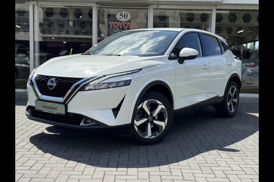 Nissan QASHQAI 1.3 MHEV Xtronic N-Connecta Automaat | 360 Camera, Dodehoekherkenning, Parkeersensoren, Stoel + Stuurverwarming