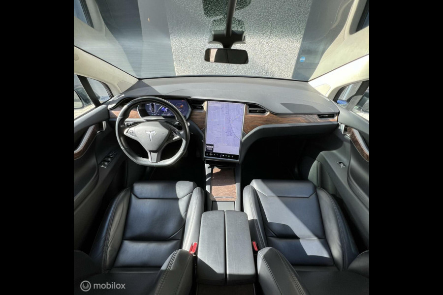 Tesla Model X 75D Grijs Trekhaak 7 Zitplaatsen